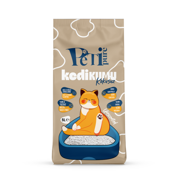 Petipure Doğal Bentonit Kedi Kumu