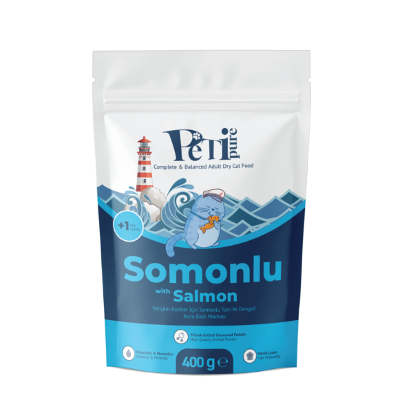 Petipure Somonlu Yetişkin Kuru Kedi Maması